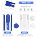 ComfiCare sokaantrekker blauw terry cloth specificaties