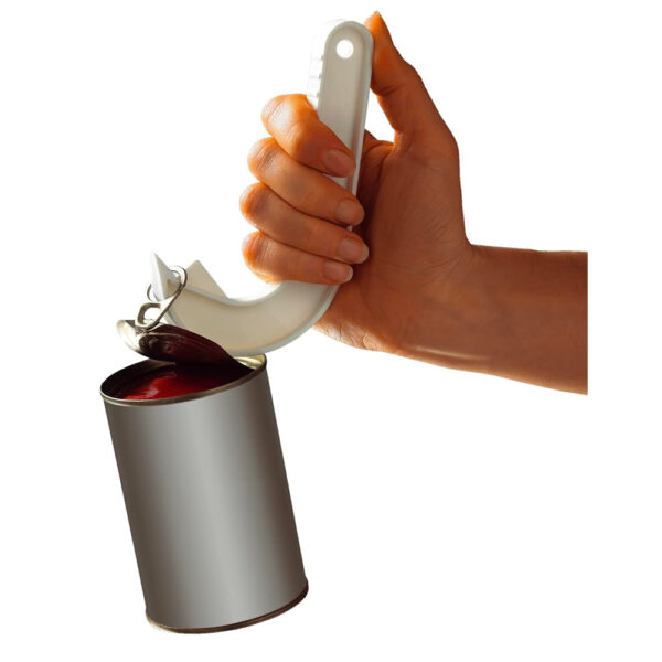 Brix J-Popper ring-blik opener - Wit
