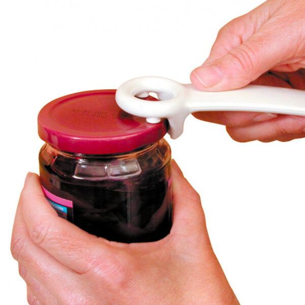 Brix JarKey pottenopener - Originele JarPop - Wit