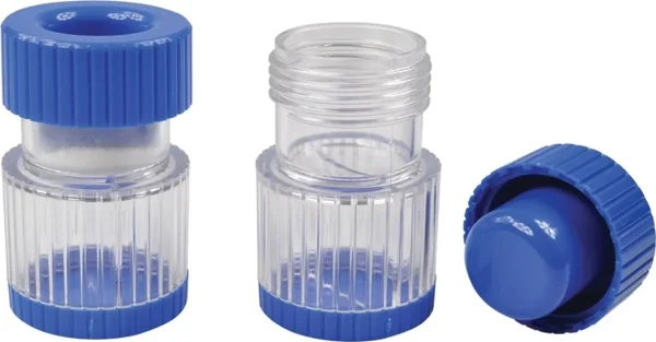 ComfiCare® Pillenvergruizer met opbergvak - Blauw