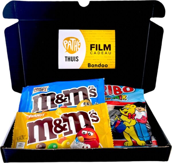 Filmpakket Small - 2X Pathé Thuis - Cadeaupakket met film voucher - Brievenbus